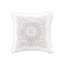 Lit de jour réversible 6 pièces - Bord festonné blanc, pour un repos paisible, ajustement pour matelas simple, housse incluse, taies décoratives, housse de coussin réversible, détente, taille,-127223960