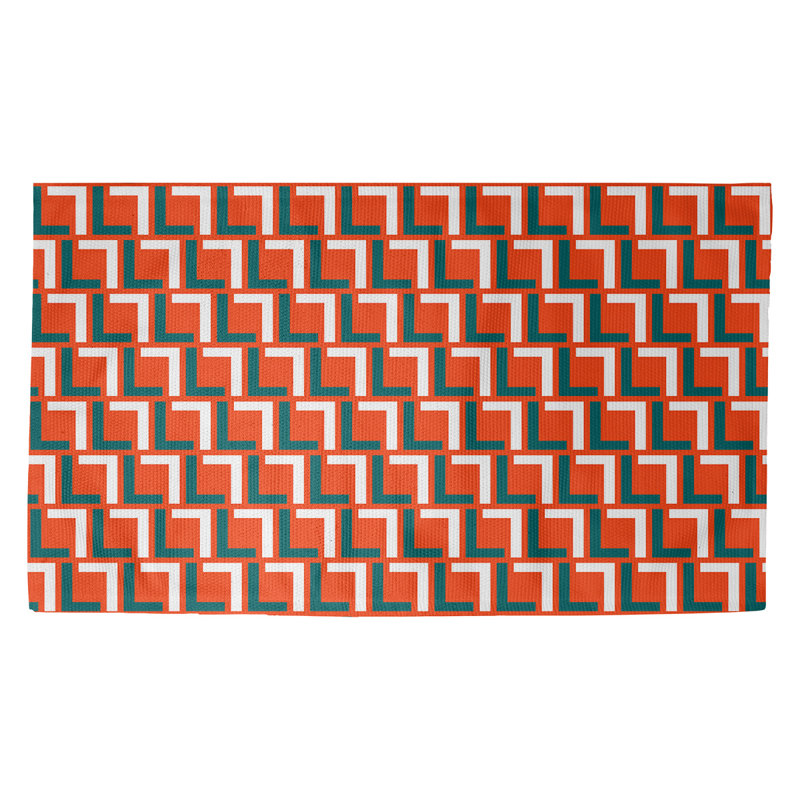 Geometric Indoor Rug, Rectangle 2' x 3'