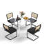 Ensemble de salle à manger 5 pièces-850337893-850337889