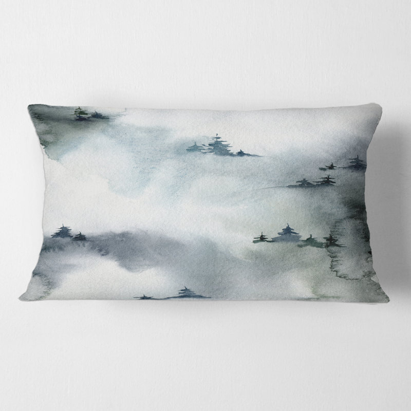 Abstract Throw Pillow