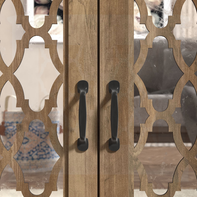 Armoire d'appoint Chessani, Chêne noueux