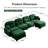 Modular Chenille  Sectional Sofa-117093354-129915679