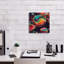  «Acid» par Ann Klee, art mural sur toile, 12 po x 12 po-1335500504