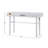 Metal Vanity Desk With One Drawer,White-975148962