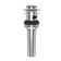 Push Pop-Up Bathroom Sink Drain with Overflow Holes