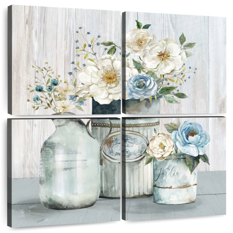 Harnek French Garden Flowers II, H 18 po x l 18 po