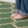 Kelley Hooked Green/Neutral Indoor/Outdoor Rug