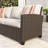 Siarah 71.3'' Wide Outdoor All-weather Wicker Patio Sofa with Cushions-153693818