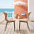 Boho Rattan Chair Set
