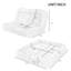 Canapé-lit convertible double escamotable-130676830