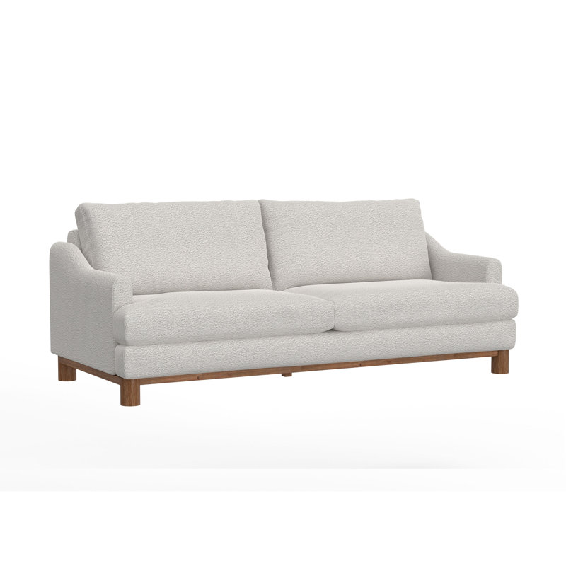 Canapé Samari, Mélange de polyester ivoire