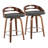 Stoughton Swivel Upholstered Faux Leather Counter Stool-460357627-460357626-460357620
