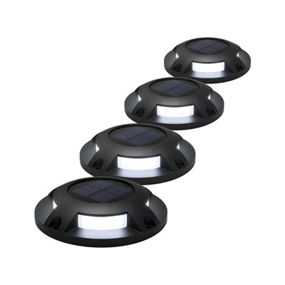 Solar Powered Integrated LED Deck Light Pack