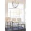 Mason Upholstered Stool with Metal Frame-1661865352