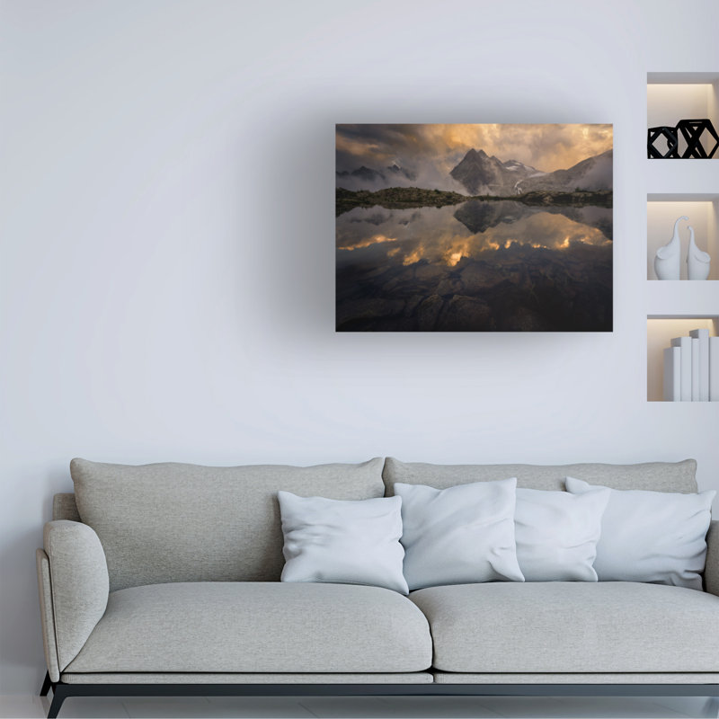 Art sur toile, "ologicologic "par bruno, H 14 po x l 19 po