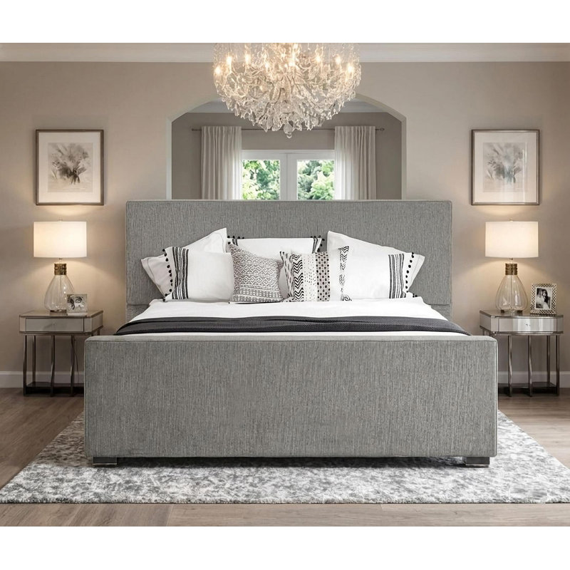 Eva Bed Grey King, King