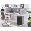 Desk Screen WALLY 120 x 40 cm Light Grey