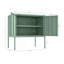 Buffet décoratif vert sauge-488116432