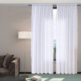 Lace Sheer Curtain Pair