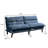 72.4" Cordury Soft Armless Futon Sofa Bed-505392182