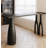 Wabi-Sabi Style Solid Wood Rectangular Bar Table-126609070