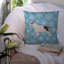 Coussin intérieur/extérieur en flocons d’hiver-32011341