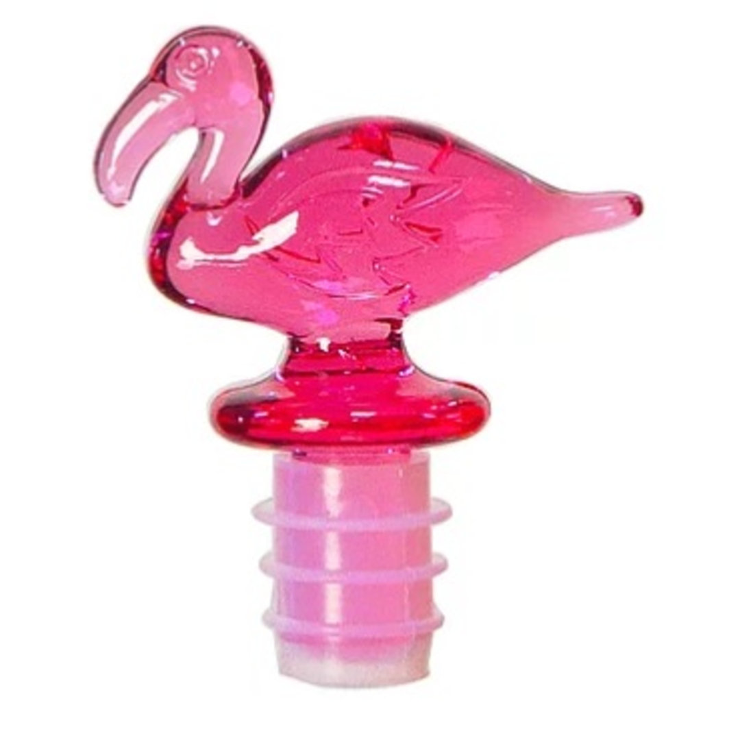 Daria Flamingo Acrylic Bottle Stopper (Set of 6) Symple Stuff