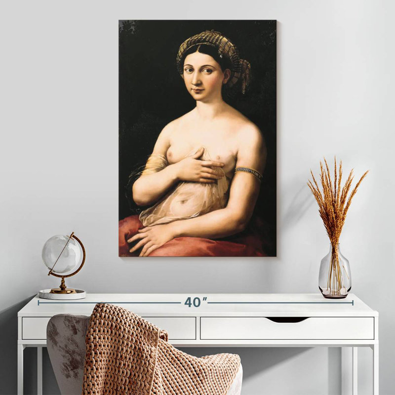 Leisha La Fornarina, 30" H x 20" W