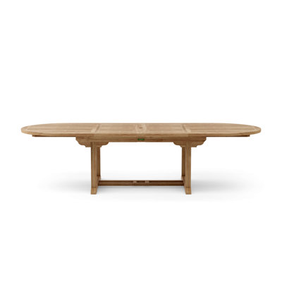 Bahama Outdoor Oval Teak Dining Table