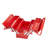 Tool Box 18-inch 3-Tier 5-Tray Folding Cantilever Toolbox with Handle Red