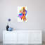« Joy » par Keith Mallett, impression sur toile-2059084810