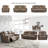 Jaydene 82'' Faux Leather Reclining Loveseat-70177802