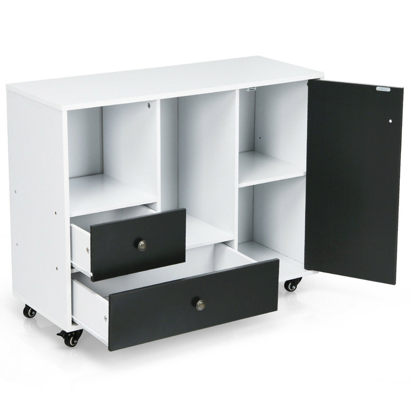 Hartland 35.5'' Wide 2 -Drawer Mobile File Cabinet