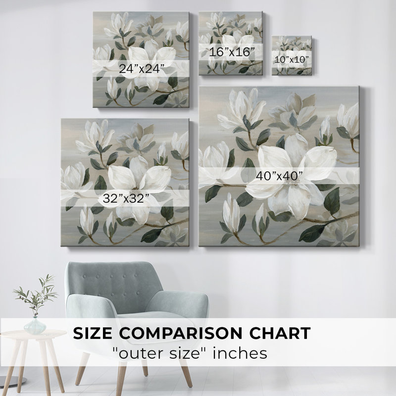 Southern Charm II sur impression sur toile, H 8 po x l 8 po x P 1,5 po
