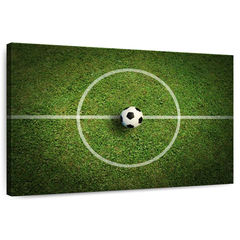 Ballon de football Sireci sur la ligne, H 32 po x l 48 po