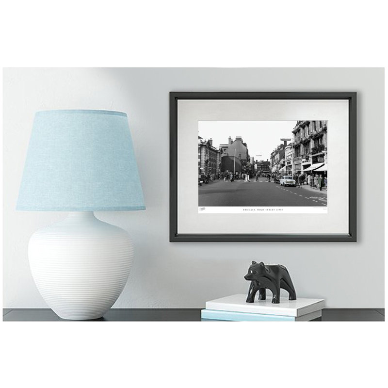 Bromley, High Street C1955 by Francis Frith - Single Picture Frame Print, 45cm H x 60cm W x 2.3cm D