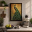Jewelled Peacock Eclectic - Wrapped Canvas-1688803876-1688803877