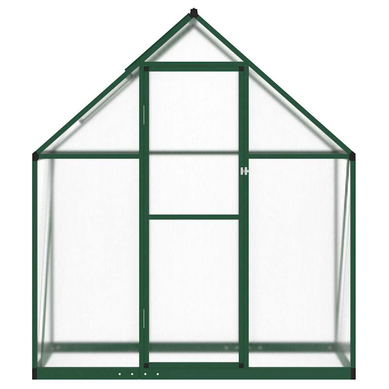 Ceferina 5.5 Ft W x 2 Ft D Greenhouse, Green