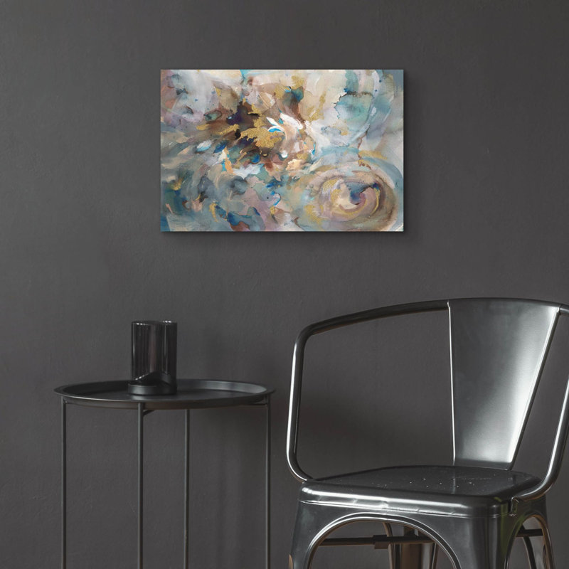 Art mural en verre «Gale» par Danhui Nai, H 16 po x l 24 po x P 0,2 po