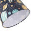 18 cm H Drum Cotton Lamp Shade ( Screw On ) in Blue