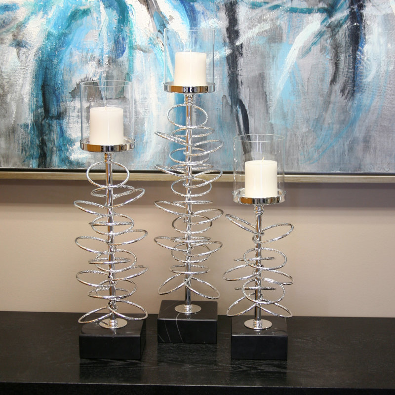 Iron Tabletop Pillar, 21" H x 5" W x 5" D