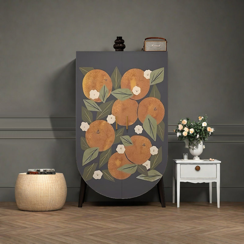 Garde-robe de chambre à coucher de style américain rétro