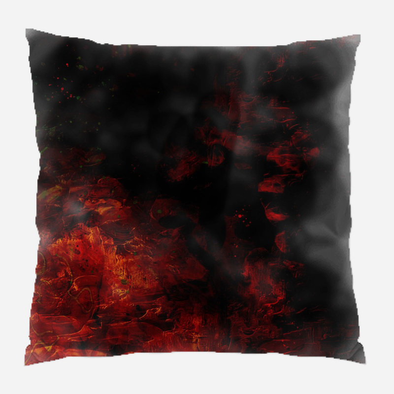 Coussin décoratif Elidge, Microsuède, Intérieur