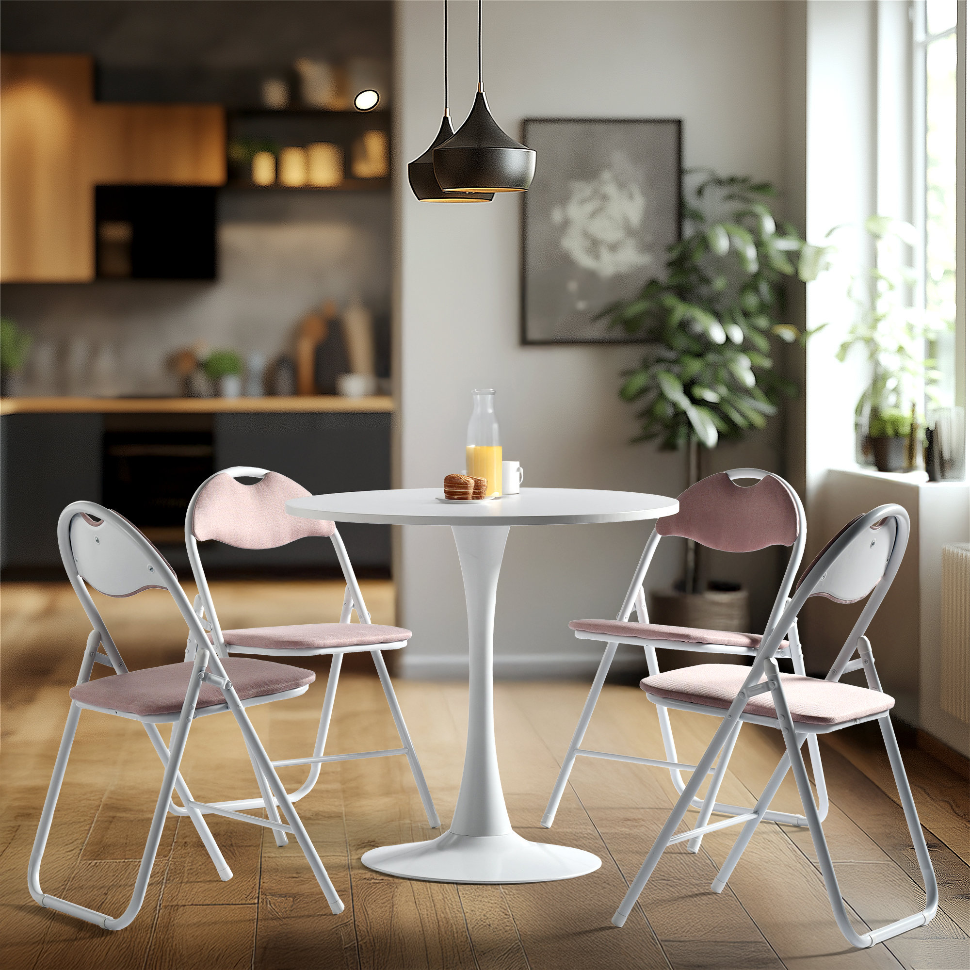Modern Dining Kitchen Table With Comfortable Chairs Modern Dining