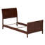 Lit de base en bois massif L piéton avec pied de lit assorti-860483177-860483182