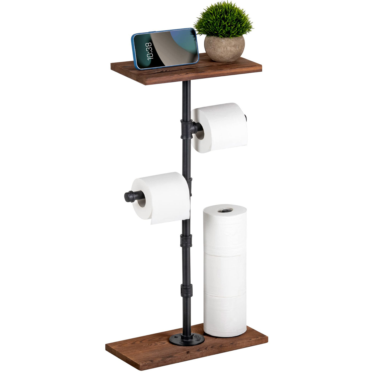 Kingston Brass Edenscape Free Standing Toilet Paper Holder, Wayfair