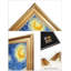 Nuit étoilée, Vincent Van Gogh, reproduction d'art sur toile, œuvres d'art du monde classique pour la décoration intérieure-98180083-98180084