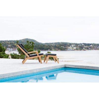 Skagen Teak Outdoor Lounge Chair