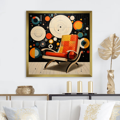 " Colorful Mid Century Eames Elegance III "