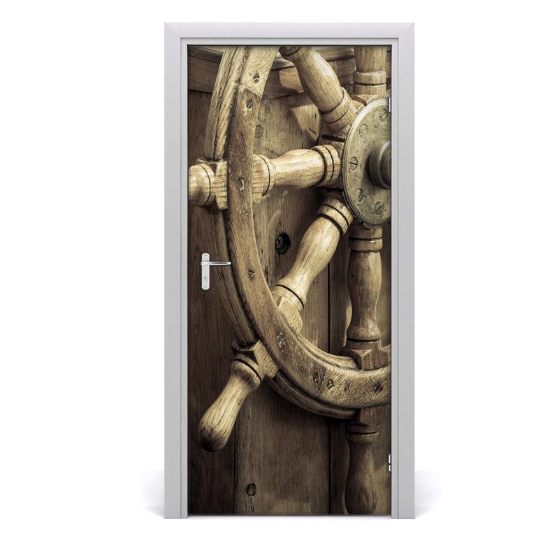 Helm On Yacht Door Decal